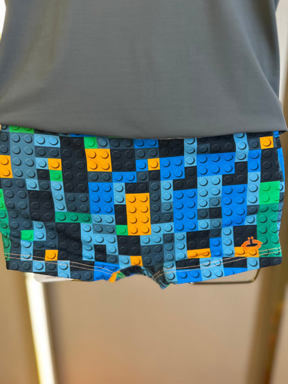 Conjunto Infantil Blusa Proteção UV e Sunga Lucca Lego - Siri Kids