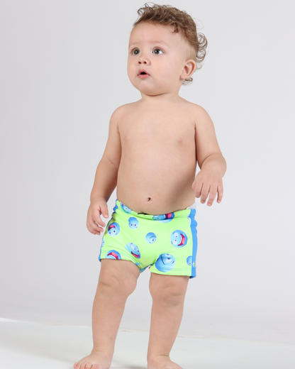 Conjunto Bebê Blusa de Proteção e Sunga Murilo Bubble - Siri Kids