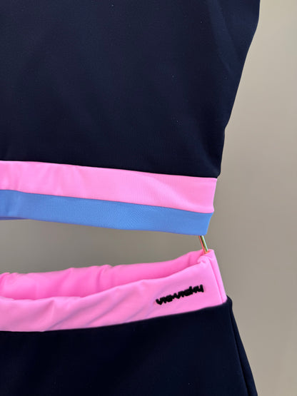Conjunto Teen Top Cropped e Short-Saia - Vic Vick