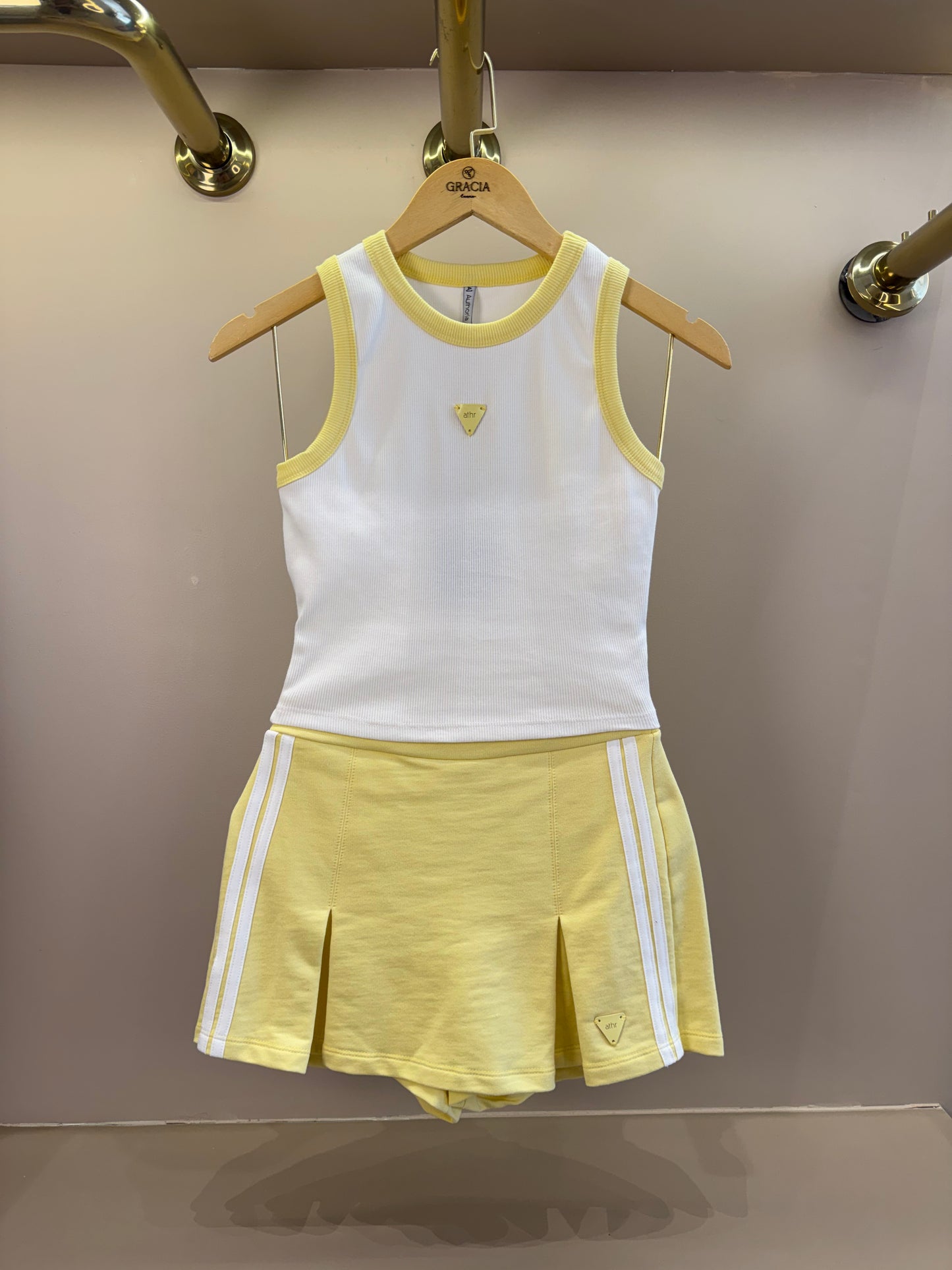 Conjunto Teen Regata e Short - Saia Pérola - Authoria