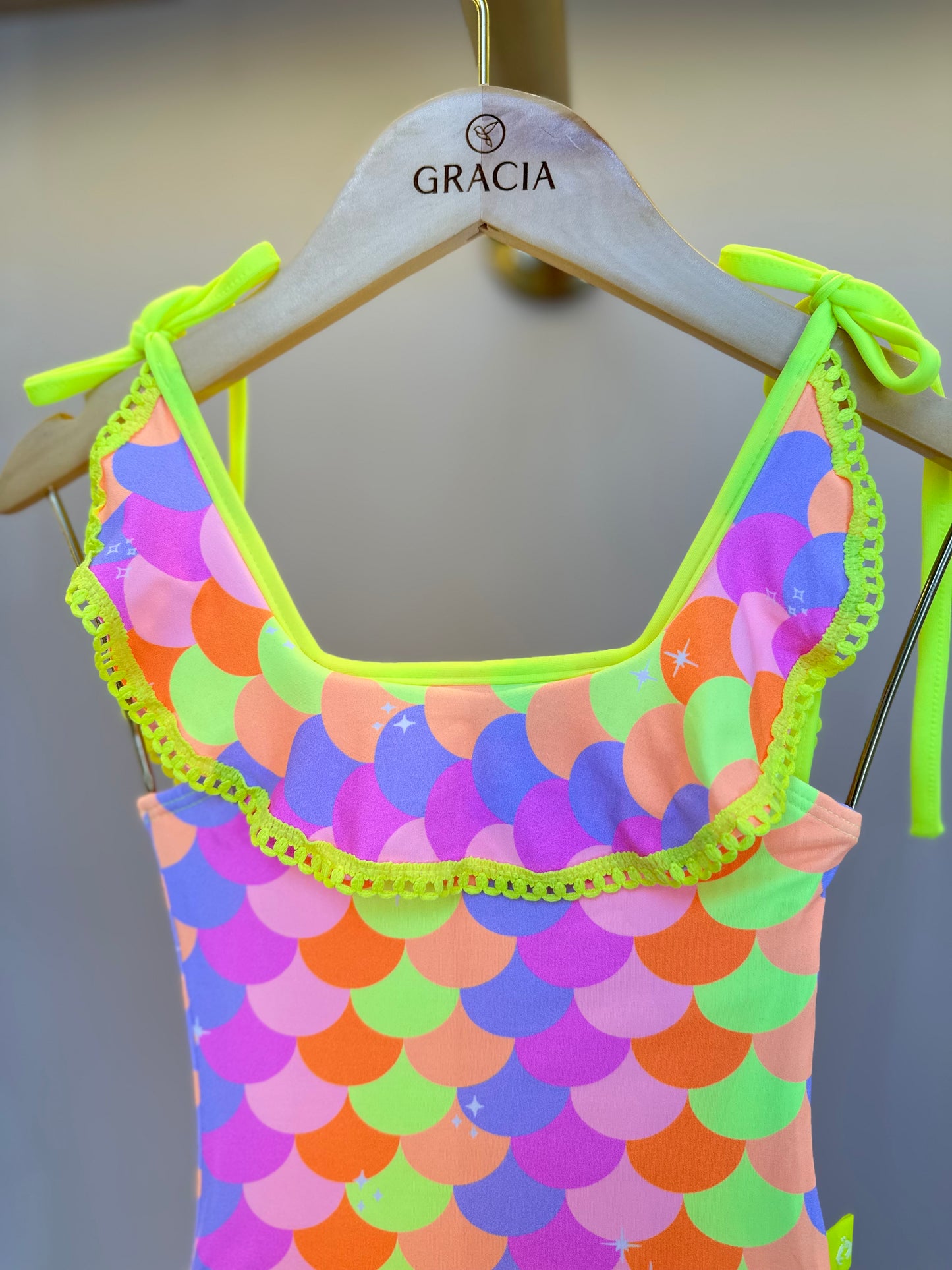 Maiô Infantil Sasha Sereia Candy - Siri Kids