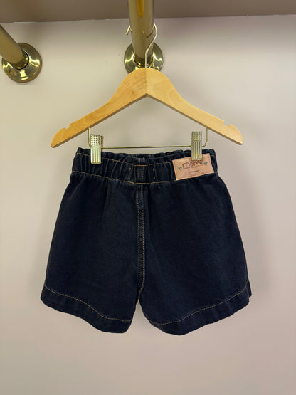 Shorts-Saia Infantil Jeans Hello Kitty and Friends - Momi