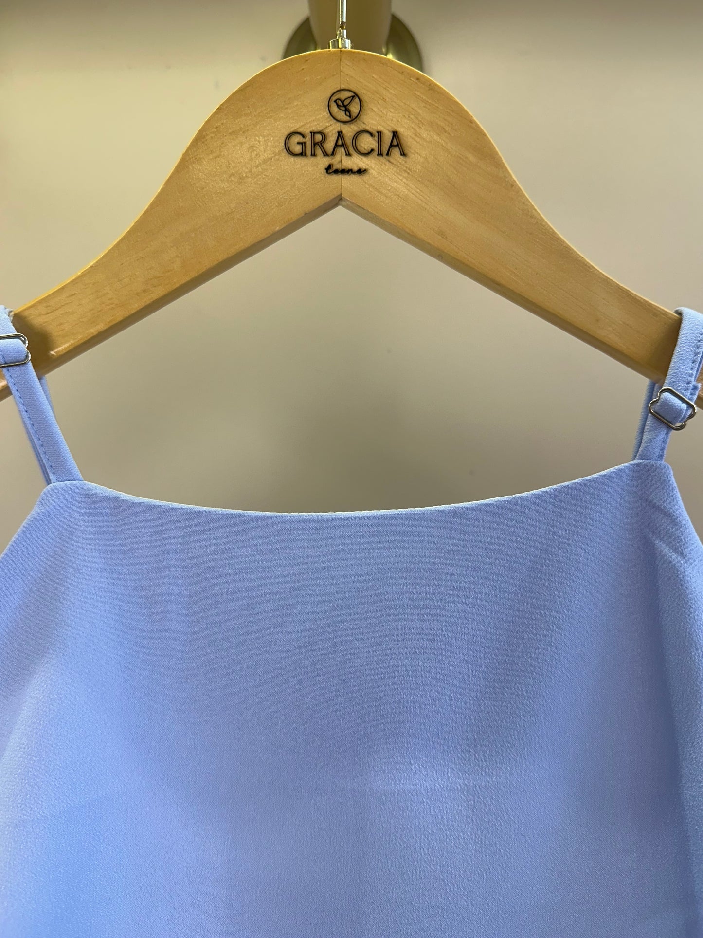 Conjunto Teen Blusa Cropped e Saia de Crepe - Vanilla Cream