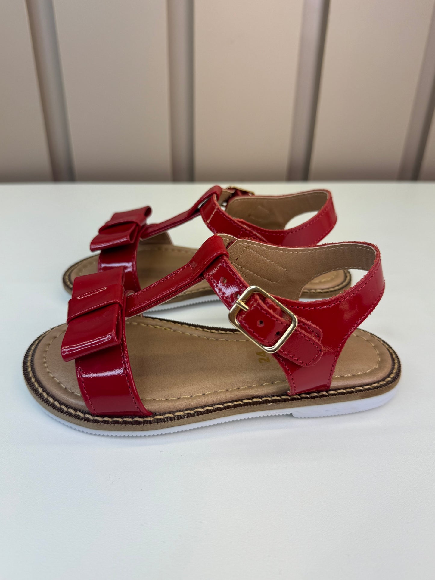 Sandália Infantil Maitê Vermelha - Gracia