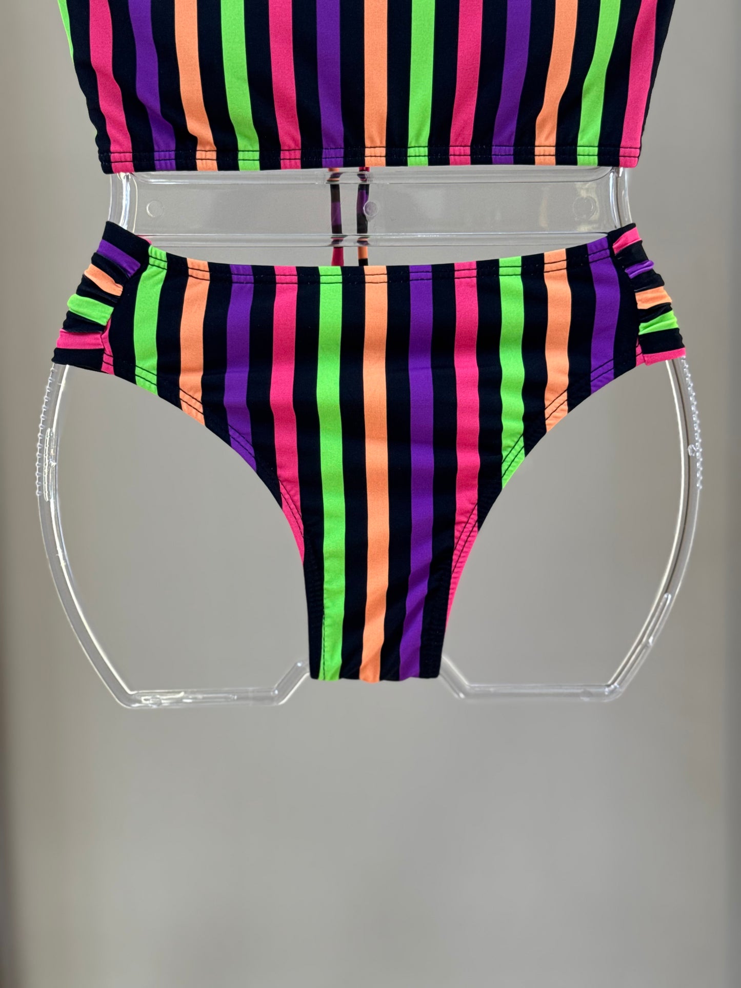 Biquíni Teen Cropped Bia Stripes - Siri Kids