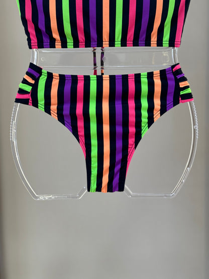Biquíni Teen Cropped Bia Stripes - Siri Kids
