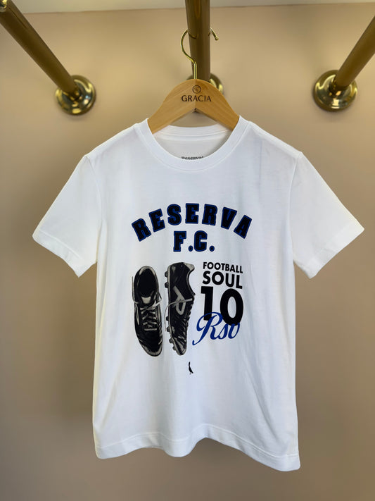 Camiseta Infantil Algodão FC Chuteiras - Reserva Mini