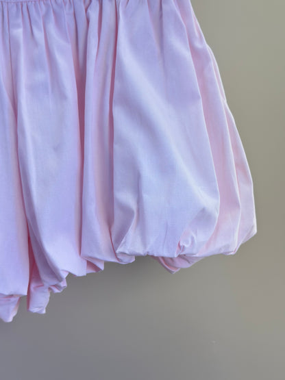 Shorts Infantil Balonê Algodão Rosa Claro - Luluzinha