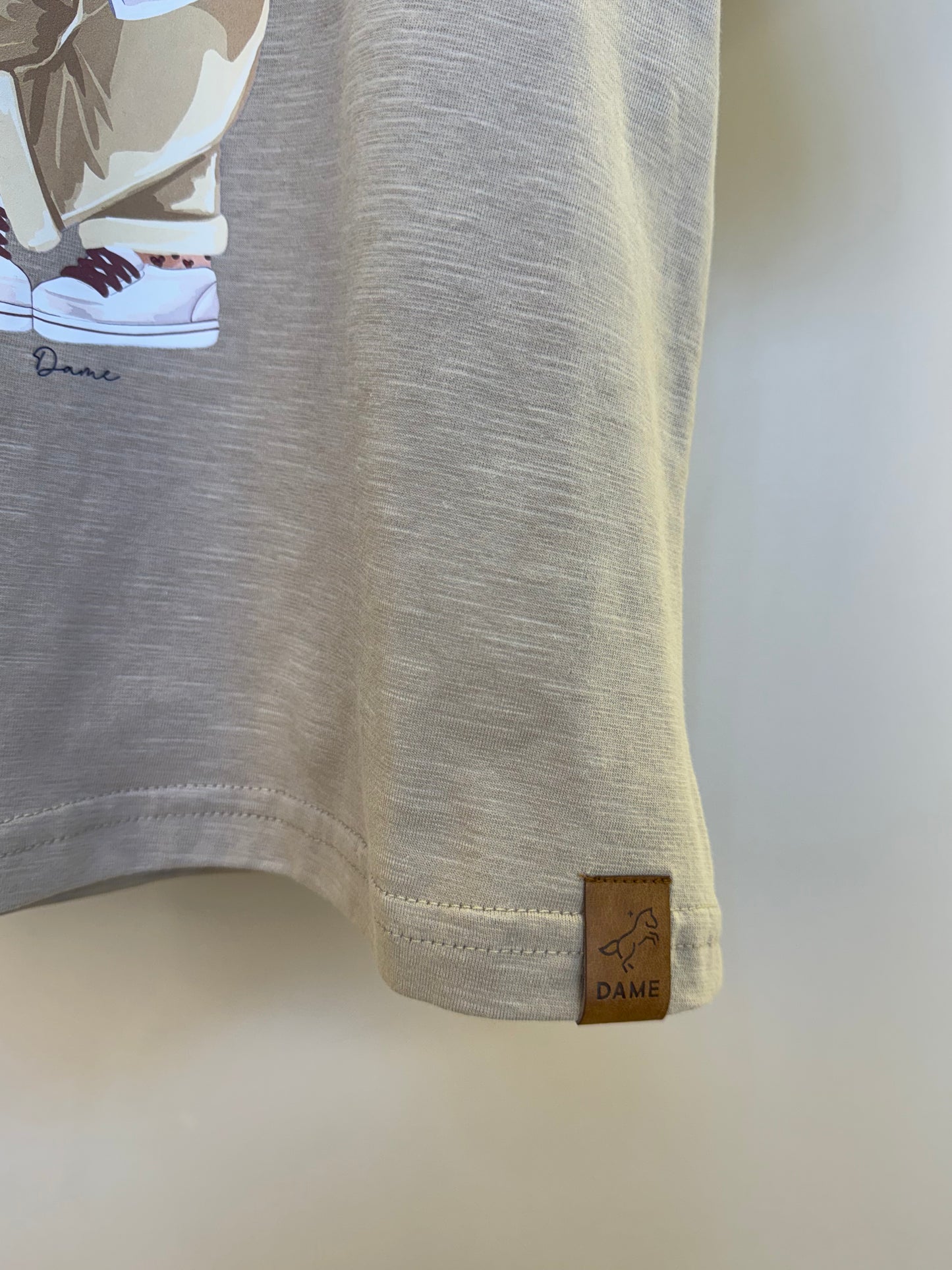 Camiseta Infantil Teddy Estudante Gelo - Dame