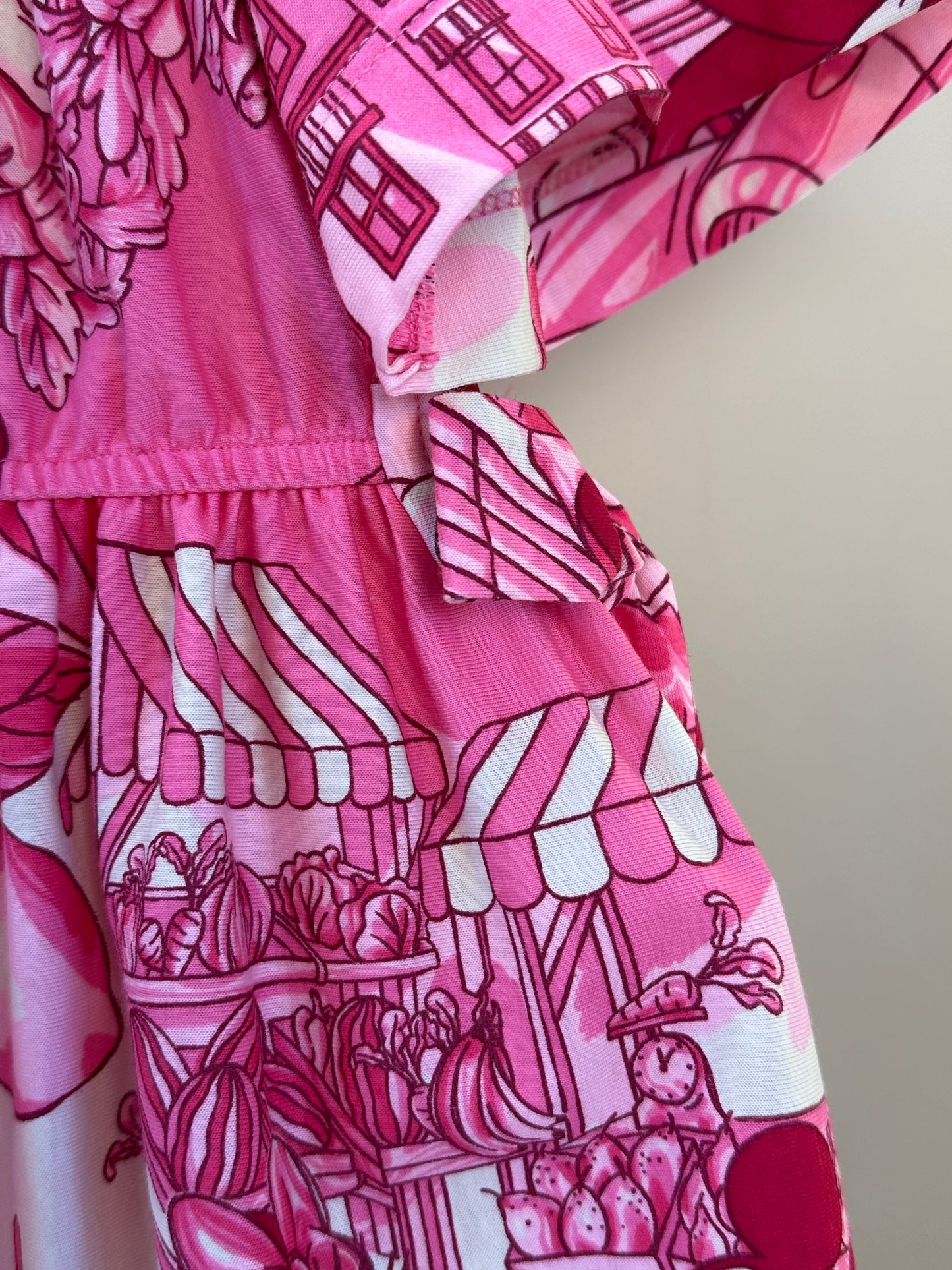 Vestido Infantil Barrado Minnie - Animê