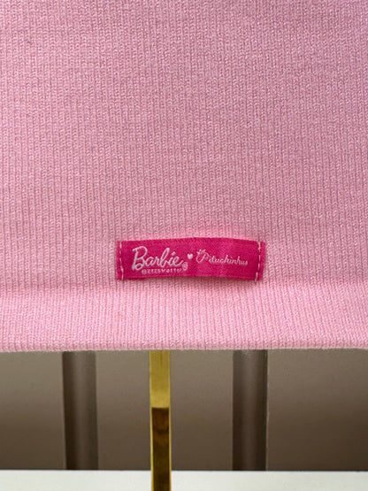 Touca Infantil Tricot Multipatches Barbie Sugar Rose - Pituchinhus