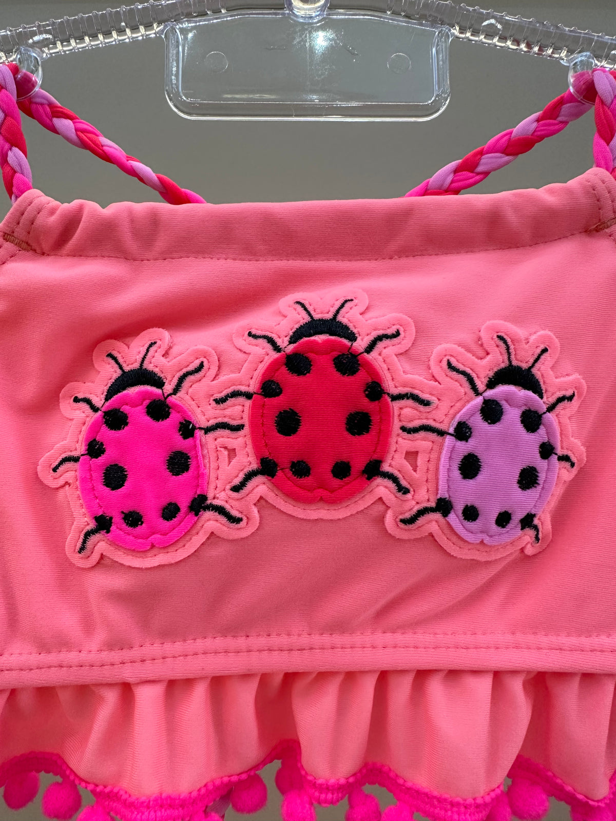 Biquíni Infantil Cropped Malu Est Joaninha - Siri Kids