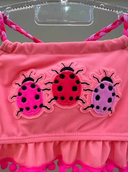 Biquíni Infantil Cropped Malu Est Joaninha - Siri Kids