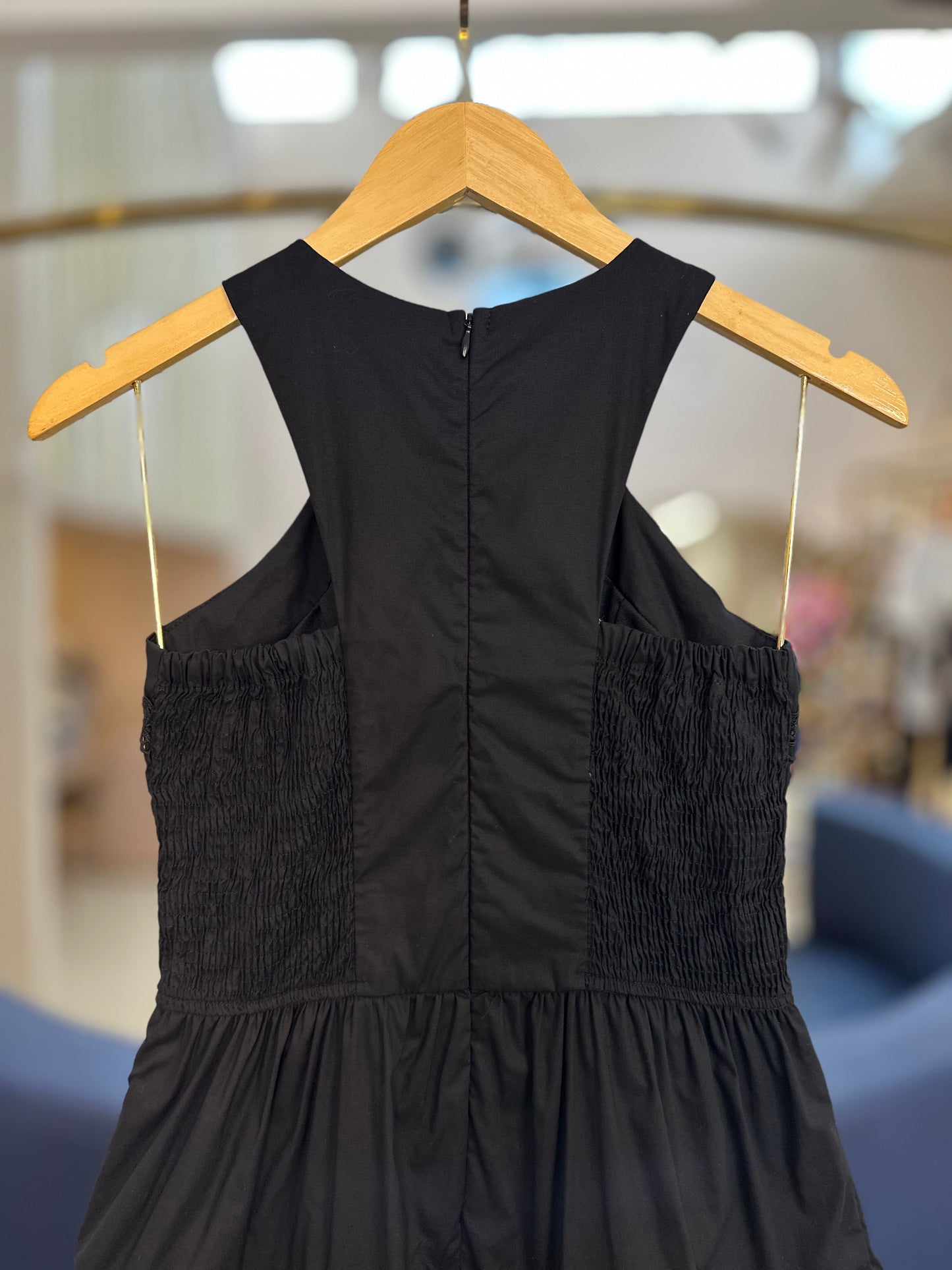Vestido Teen Recortes com Guipir Preto - Two In