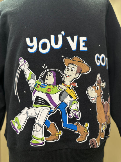 Conjunto Infantil Moletom Blusão Toy Story  e Calça Preta - Youccie