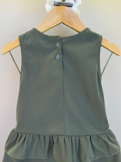 Conjunto Infantil Blusa Bordada e Shorts em Sarja - Mon Sucre