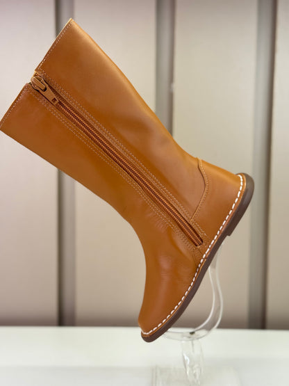 Bota Infantil Couro Pluie Nut - Petit Cheval