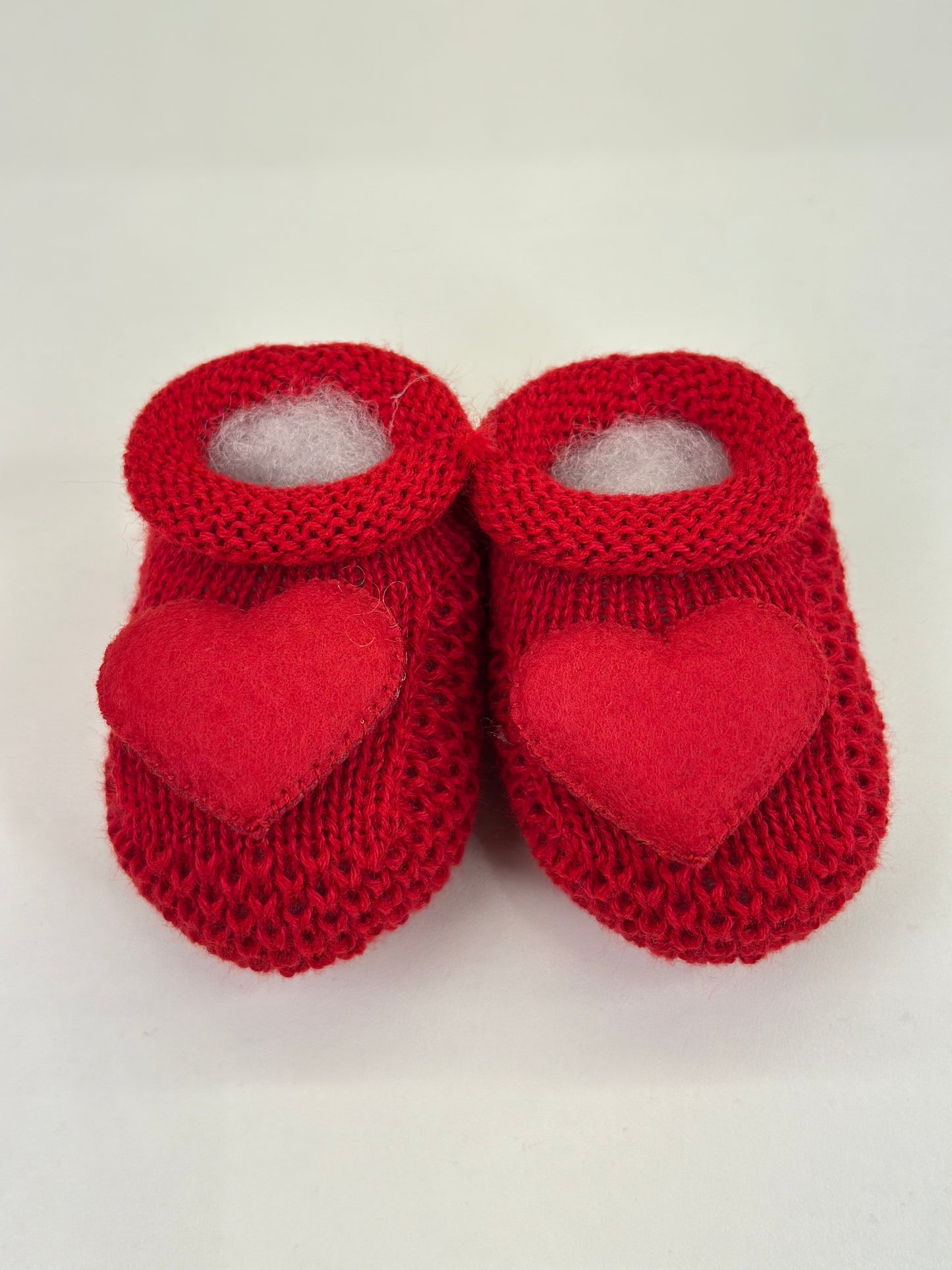 Kit Primeiro Sapatinho Bebê Pai & Filho Vermelho - Roana
