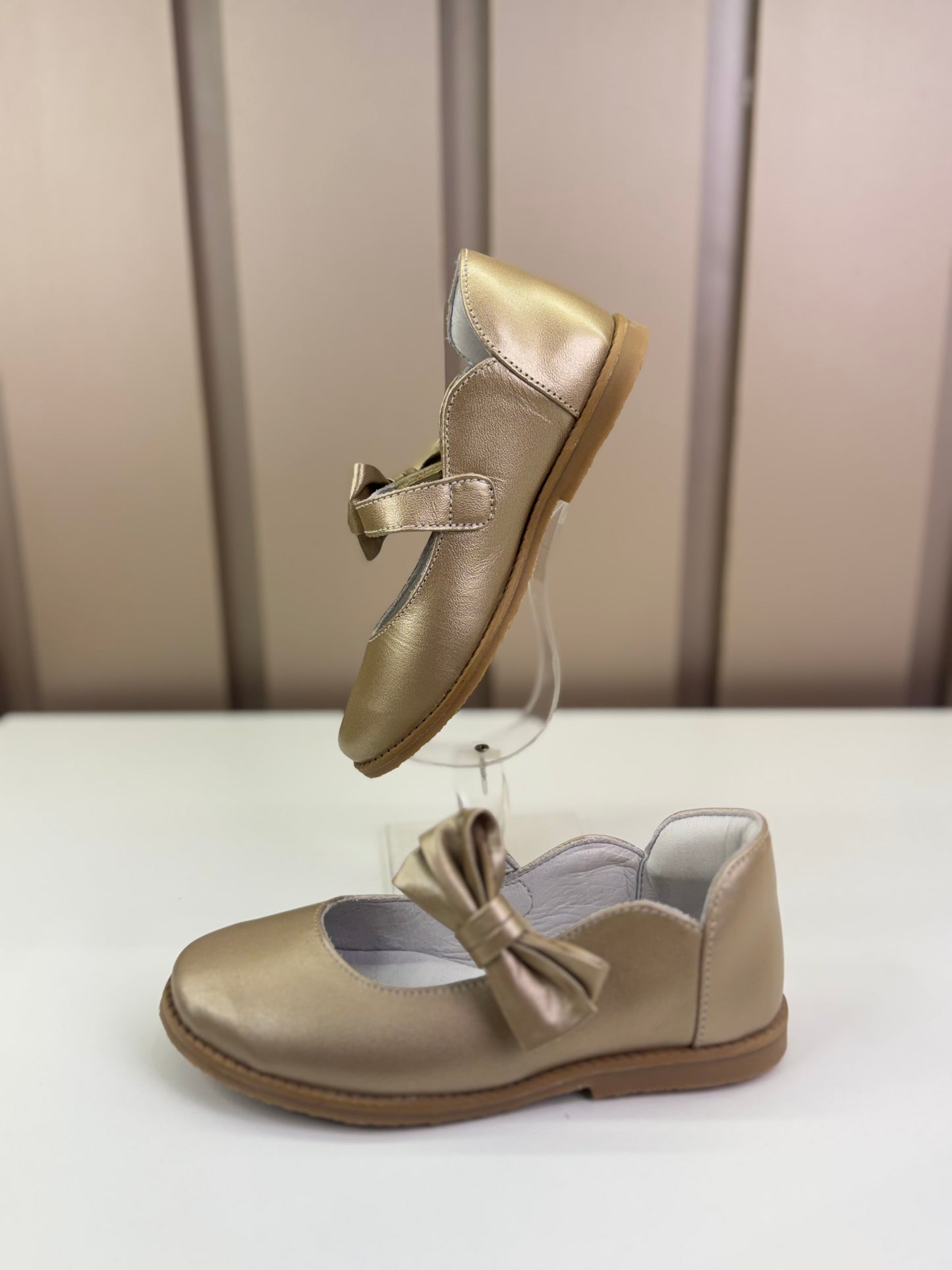Sapatilha Infantil Stylish Glitter Champagne - Gambo