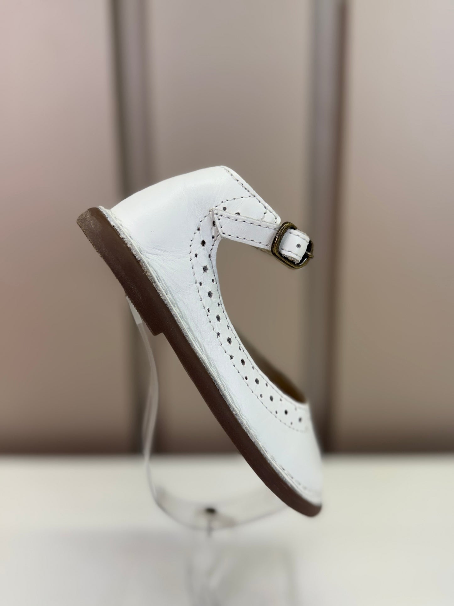 Sapato Infantil Patinete Branco - Petit Cheval