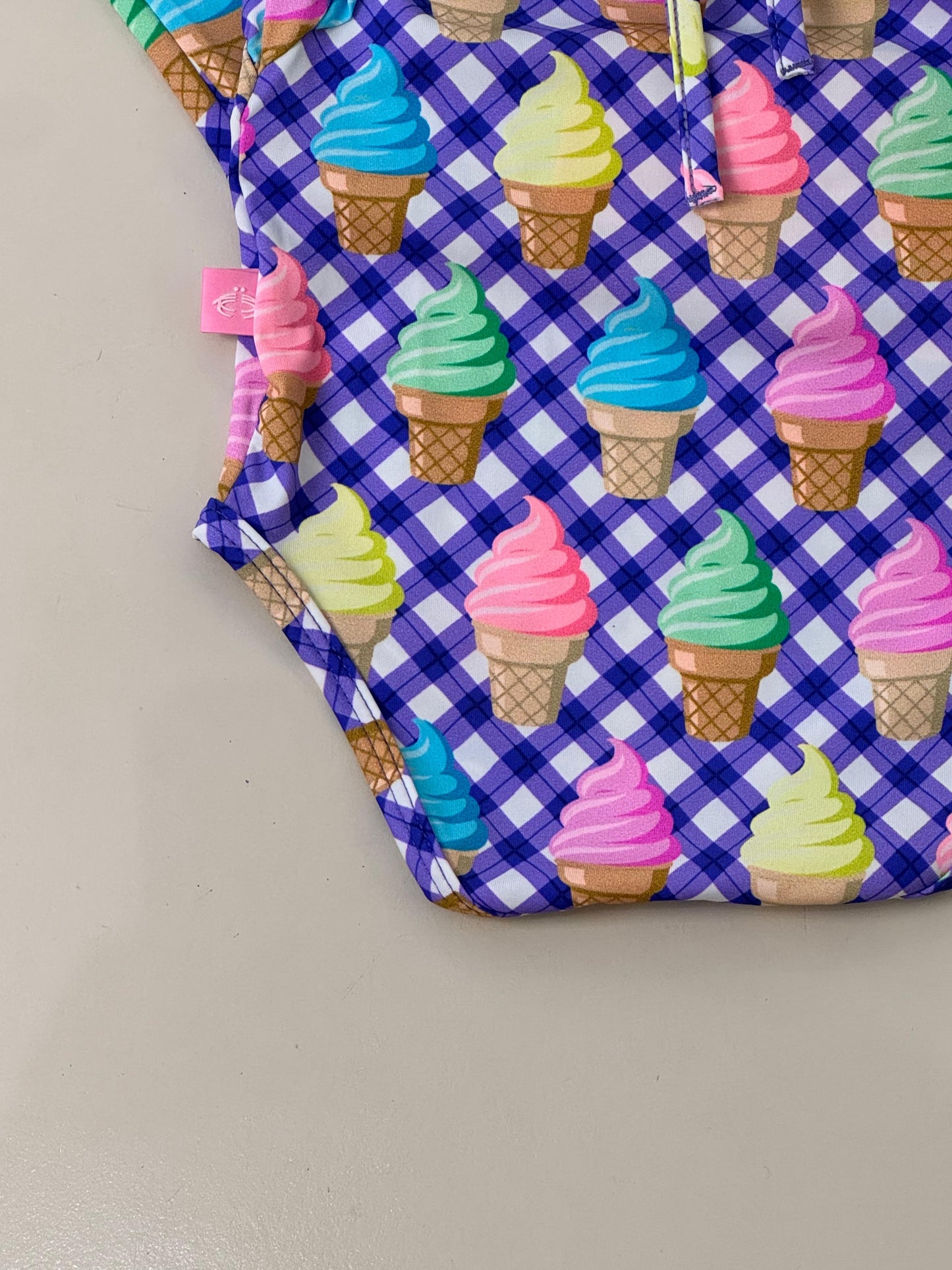 Body Bebê Jaque Ice Cream - Siri Kids