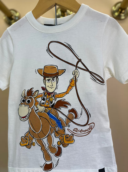 Conjunto Infantil Camiseta Woody e Bermuda Sarja - Youccie