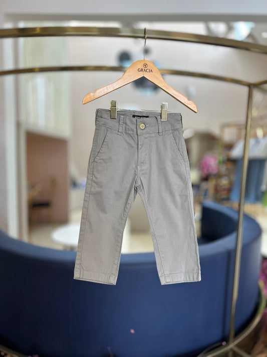 Calça sarja slim Cinza - King Joe Play