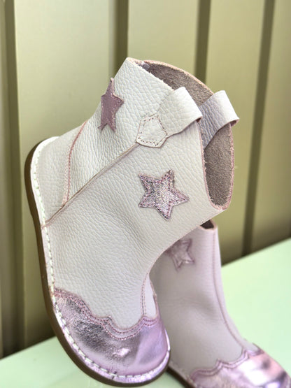 Bota Infantil Cow Star Lilac Alfazema - Petit Cheval
