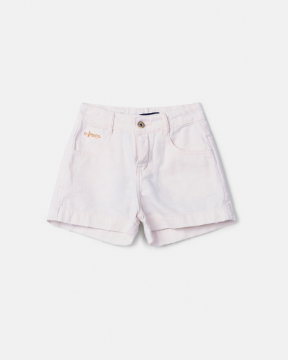 Shorts Infantil Sarja Off White - Animê