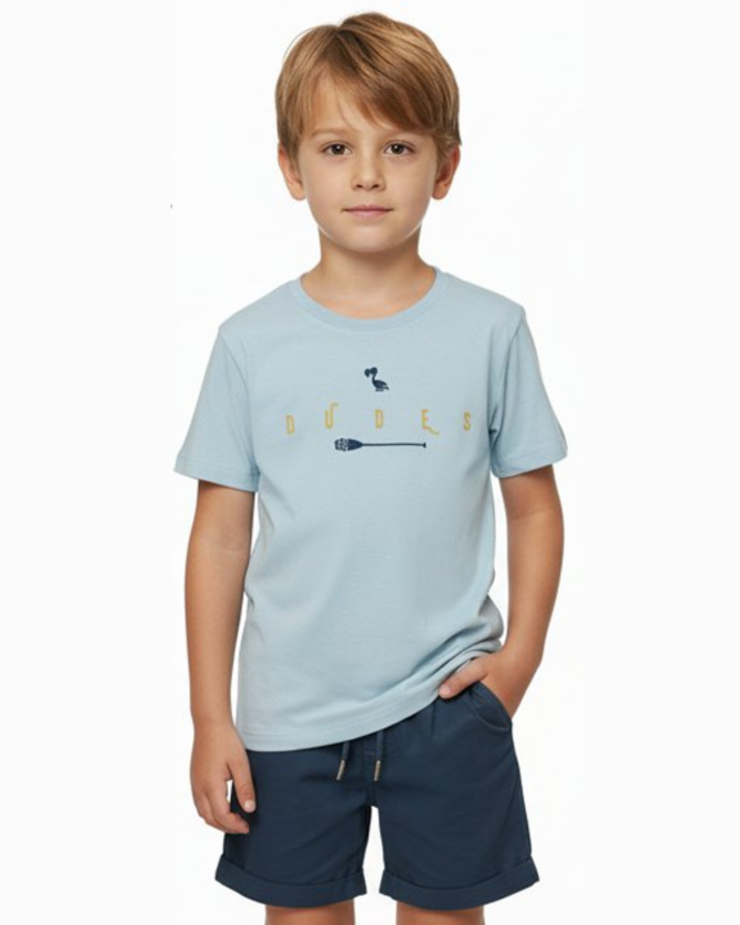 Camiseta Infantil Algodão Remos - Dudes