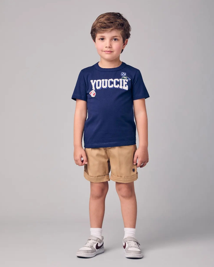 Conjunto Infantil T-Shirt e Bermuda - Youccie