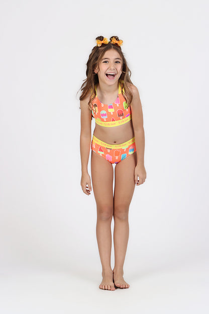 Biquíni Infantil Cropped Eduarda Picolé - Siri Kids