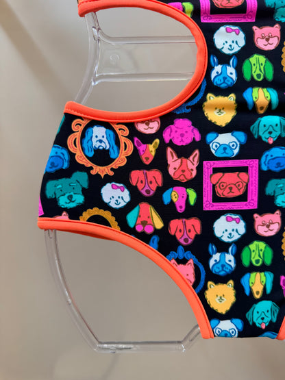 Maiô Infantil Carol Duplo Est Color Dog - Siri Kids