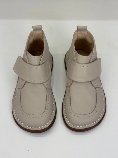 Bota Infantil Couro Caçador Areia - Petit Cheval