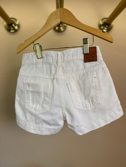 Shorts Infantil Sarja Off White - Animê
