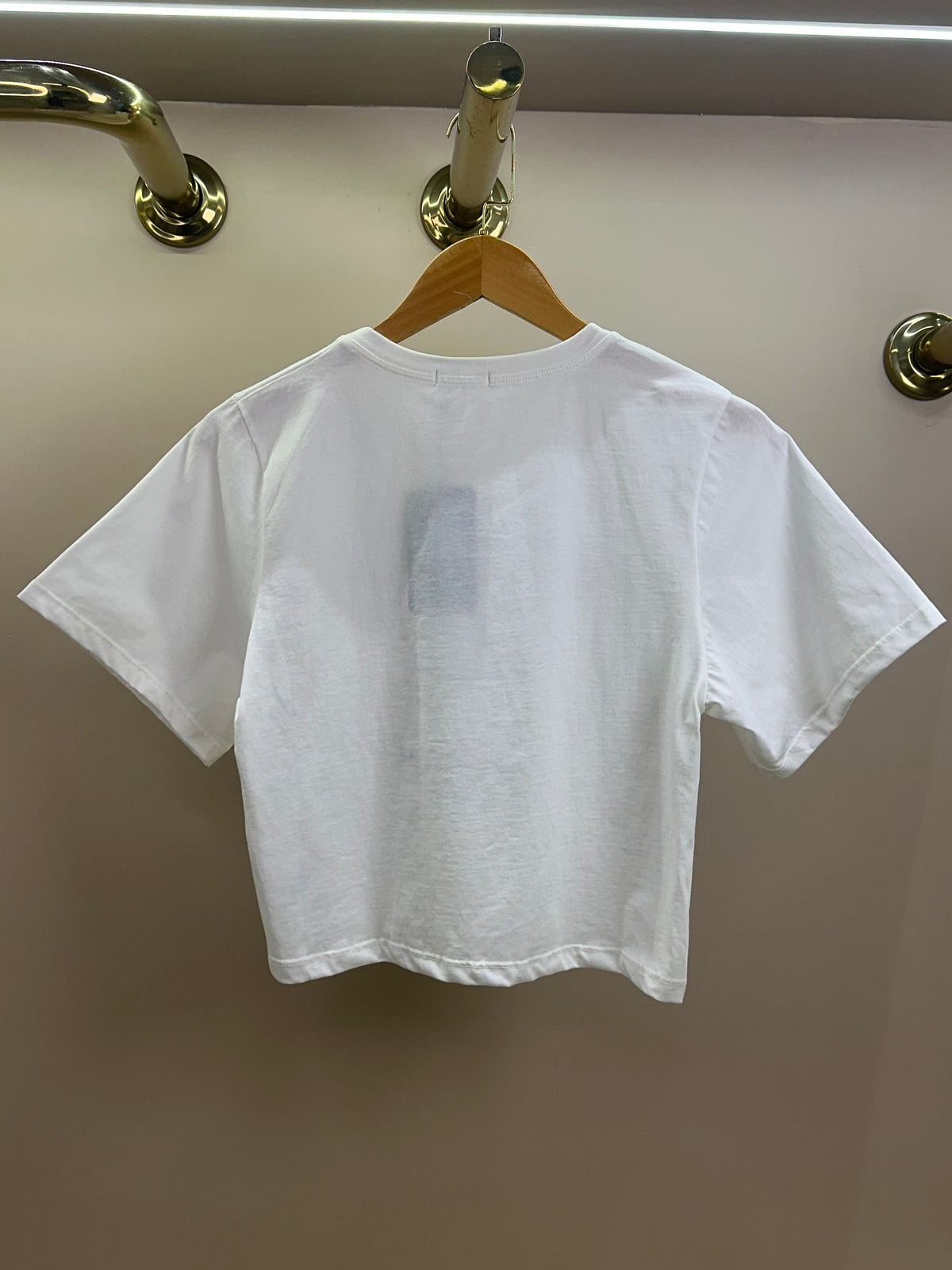 Blusa Teen Malha Off White - Vic Vick