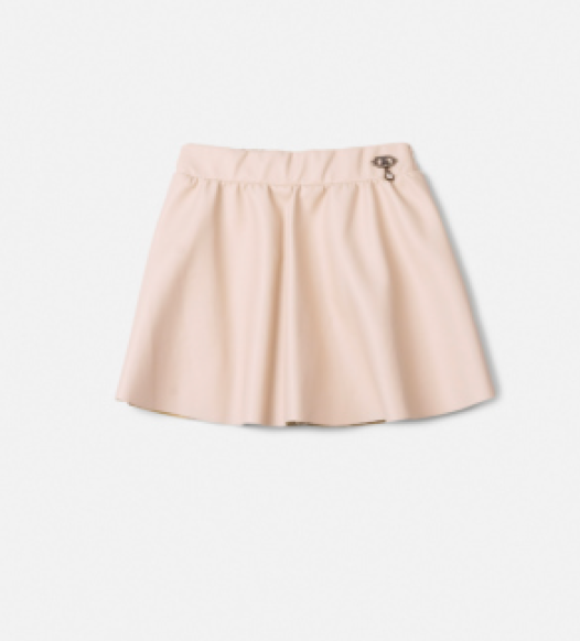 Saia Infantil Couro Tech Bege Vanilla - Animê