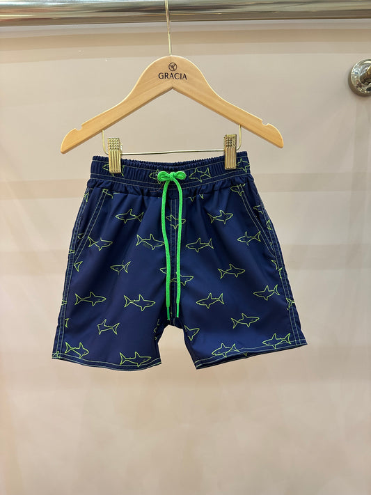 Shorts Infantil Pedro Est Tuba Electro - Siri Kids