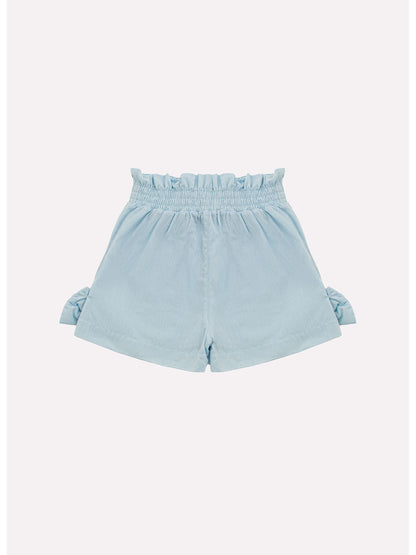 Shorts Laços Cristais Azul - Pituchinhus