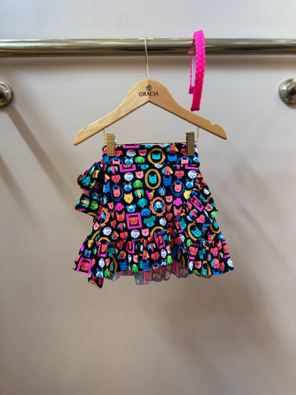 Saia Infantil Rafa Est Color Dog - Siri Kids