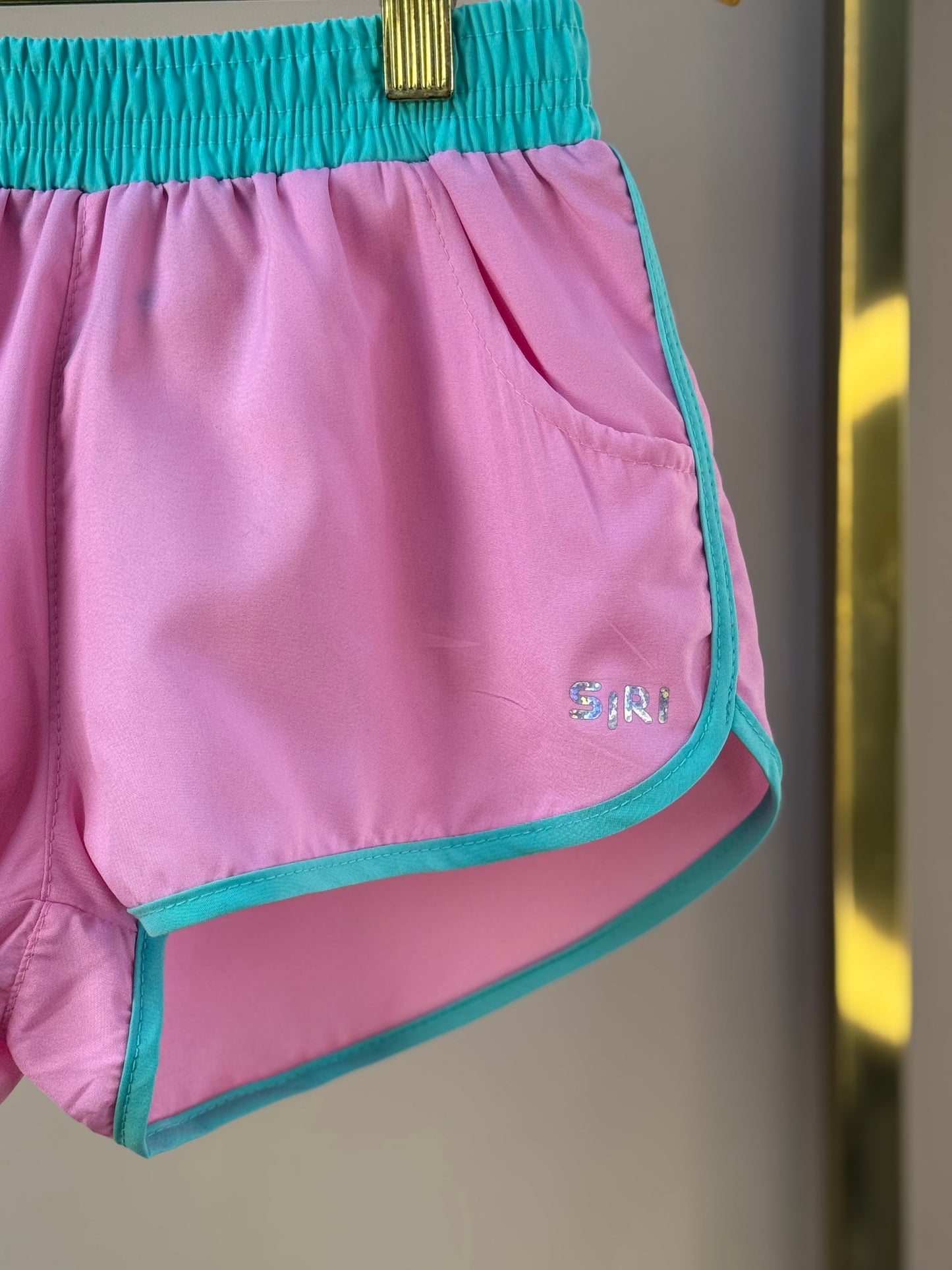 Shorts Infantil Letícia Rosa Claro -  Siri Kids