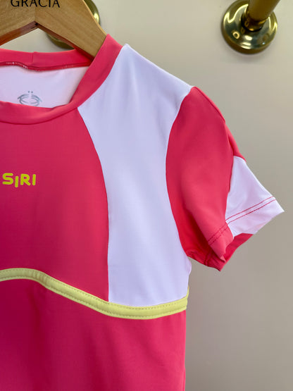 Conjunto Infantil Blusa Maitê Chloe e Shorts Maitê Beach Tennis - Siri Sport