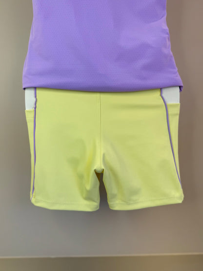 Conjunto Infantil Blusa Maria Walk Strach Diversão e Bermuda Isis Silk Diversão - Siri Sport
