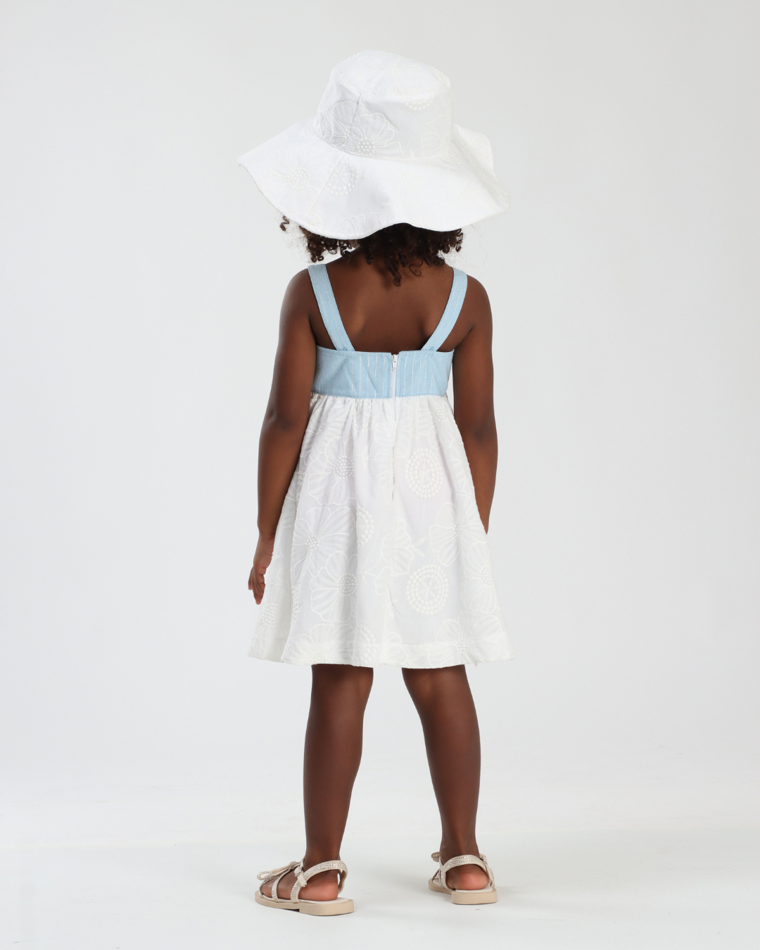 Vestido Infantil Big Laço e Laise - Luluzinha