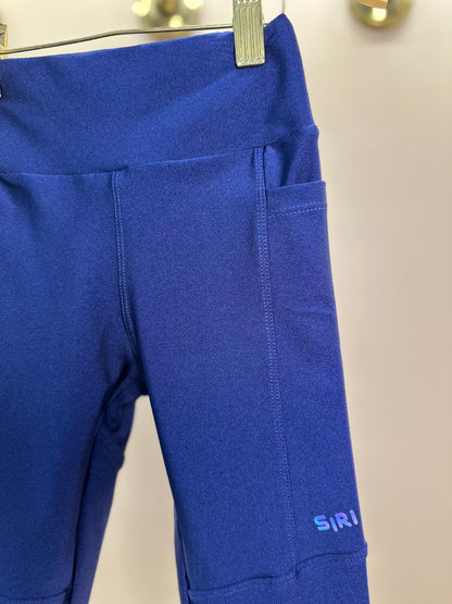 Legging Fuseau Infantil Soraia Trilobal Marinho - Siri Sport