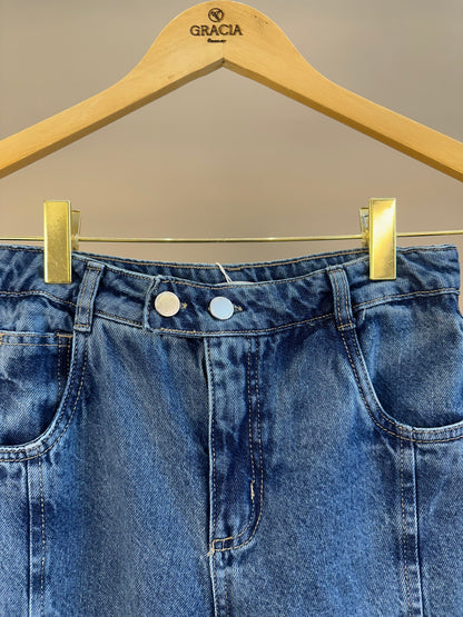 Calça Jeans Teen Modelagem Reta - Vanilla Cream
