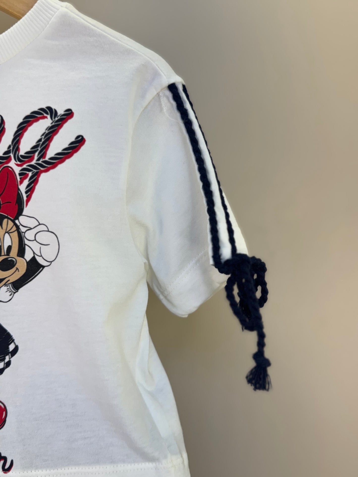 Conjunto Infantil Blusa Minnie Sailing e Shorts com Pregas Essentials - Animê