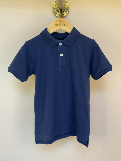 Polo Infantil Piquet Marinho - Dudes