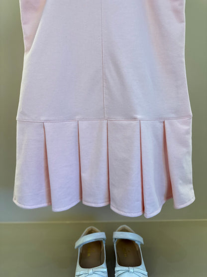 Salopete Infantil Rosa Ursinhos Com Blusa Golinha MC Off White - Gabriela Aquarela