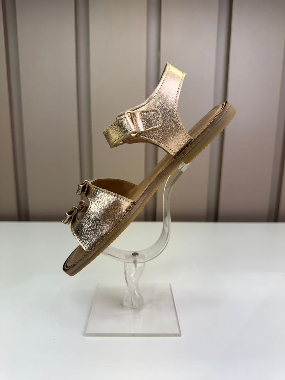 Sandália Infantil Vicky Dourada - Gracia